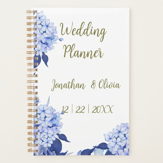 Agenda Sweet Shower Spring purple Floral Wedding (Anverso)