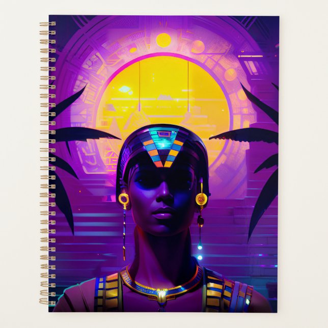 Agenda Synthwave Pharaoh (Anverso)