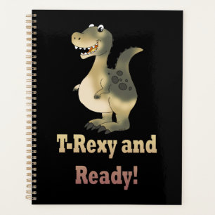 Agenda T-Rexy y Personalizado Dino listo