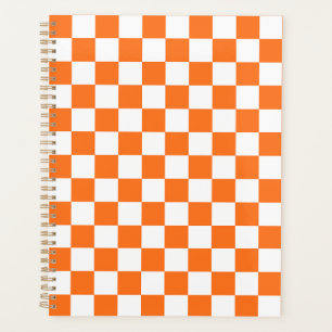 Agenda Tablero de damas visual salmón clásico