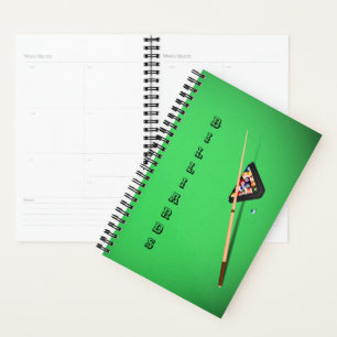 Agenda Taco de billar y bolas para mesa de billar