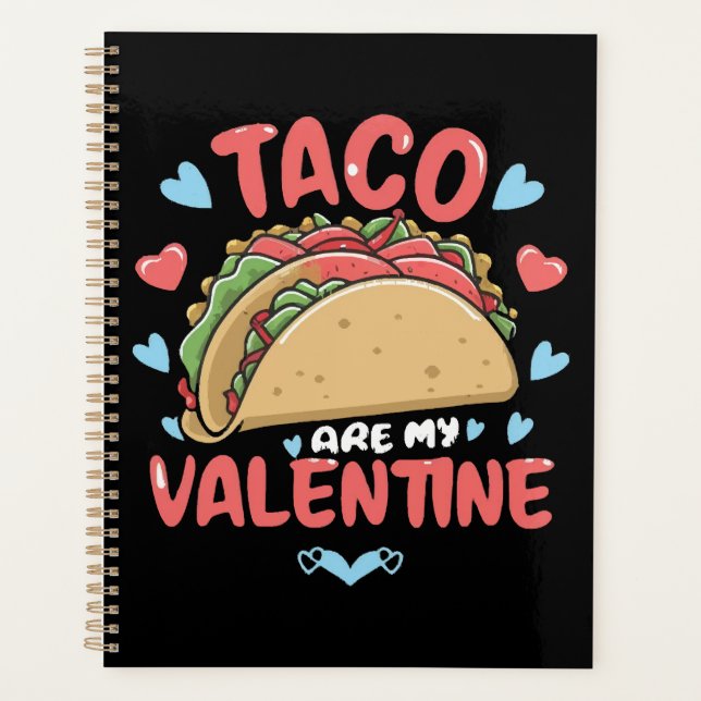 Agenda Taco-san Valentín (Anverso)