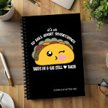 Agenda Tacos Fall Apart Meme<br><div class="desc">Tacos Fall Apart Meme Planner - Presentando este planificador "Especificación-taco-ler" que aporta exactamente el toque correcto. Sobre todo en los días en que quisiéramos estar más llenos de tacos que de emociones. Presentando un taco kawaii increíblemente lindo con la frase "A veces está bien desmoronarse. Los tacos lo hacen y...</div>