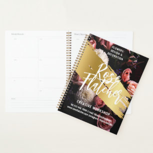 Agenda Taller de Flores Oro Negro