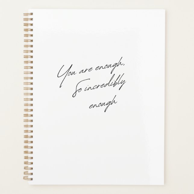 Agenda 'Tan increíblemente' de My Good Mind (Anverso)