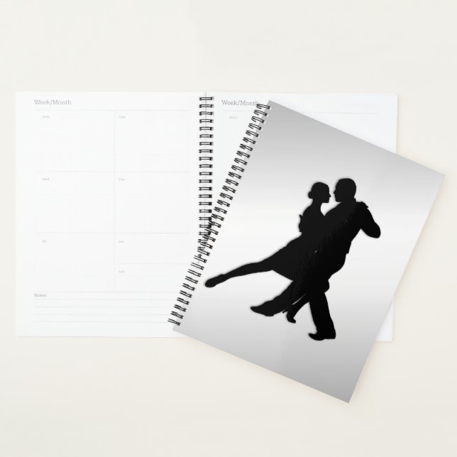 Agenda Tango Dancers Silhouette 2 Silver (Demostración)