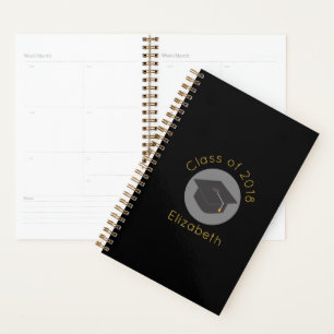 Agenda Tapón de graduación en la clase negra de 20xx