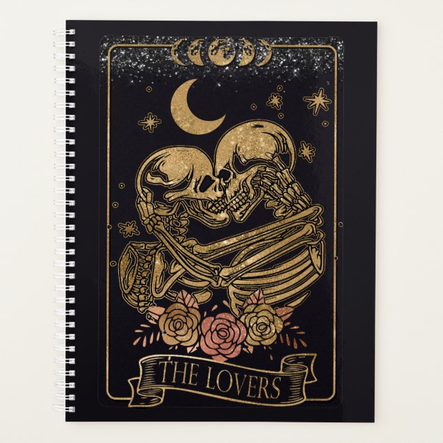 Agenda Tarjeta Tarot de los amantes (Anverso)