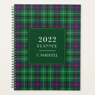 Agenda Tartán 2022 Clan Duncan Checkered