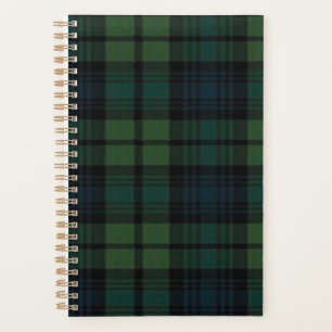 Agenda Tartan Fabric Planner