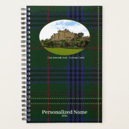 Agenda Tartan personalizado del Clan Kennedy escocés y Ca