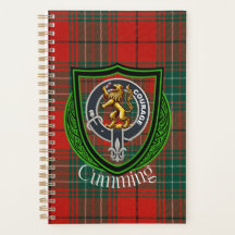 Tartan y Cresta del Clan Escocés Cumming
