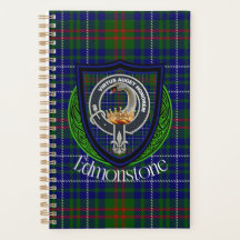 Tartan y Cresta del Clan Escocés Edmonstone
