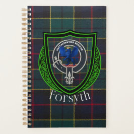 Agenda Tartán y Cresta del Clan Escocés Forsyth