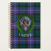 Tartan y Cresta del Clan Escocés Guthrie