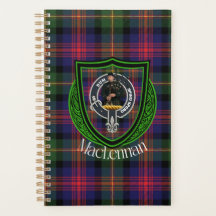 Tartan y Cresta del Clan Escocés MacLennan