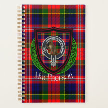 Tartan y Cresta del Clan Escocés MacPherson