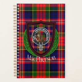 Agenda Tartan y Cresta del Clan Escocés MacPherson