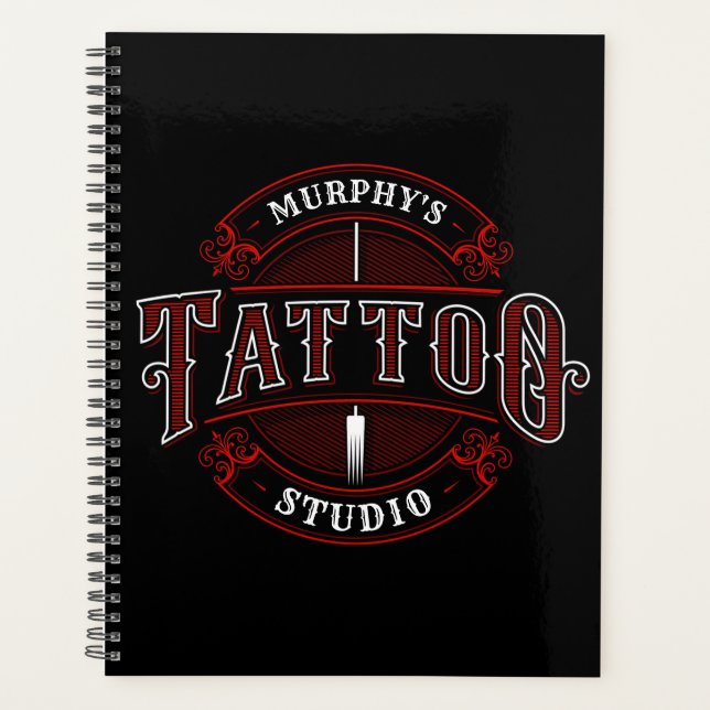 Agenda Tattoo Studio Shop Estilo tradicional AÑADIR NOMBR (Anverso)