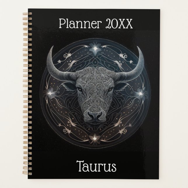 Agenda Taurus Zodiac Planner (Anverso)