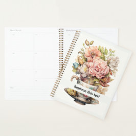 Agenda Taza de flor: 3 de 75