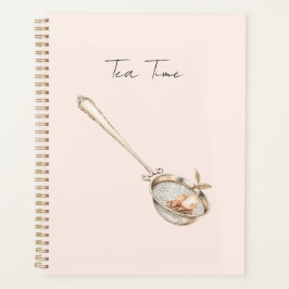 Agenda Té de la hora del té rosa rubor