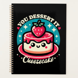 Agenda Te Mereces Postre - Cheesecake Kawaii
