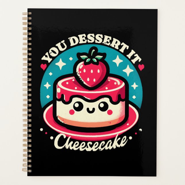 Agenda Te Mereces Postre - Cheesecake Kawaii (Anverso)