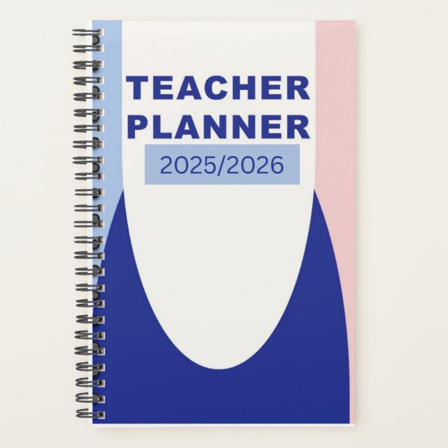 Agenda Teach, Plan, Inspire – 2025/2026 Edition (Anverso)