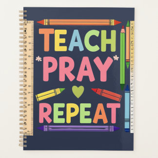 Agenda Teach Pray Repeat Planner