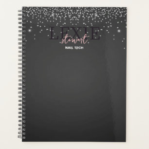 Agenda Técnica de uñas minimalista y elegante