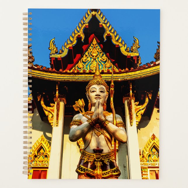 Agenda Templo Tailandés Y Buda 1102 (Anverso)