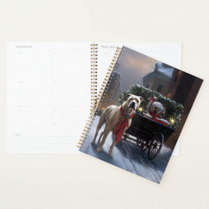 Agenda Temporada festiva de Navidad de American Staffords