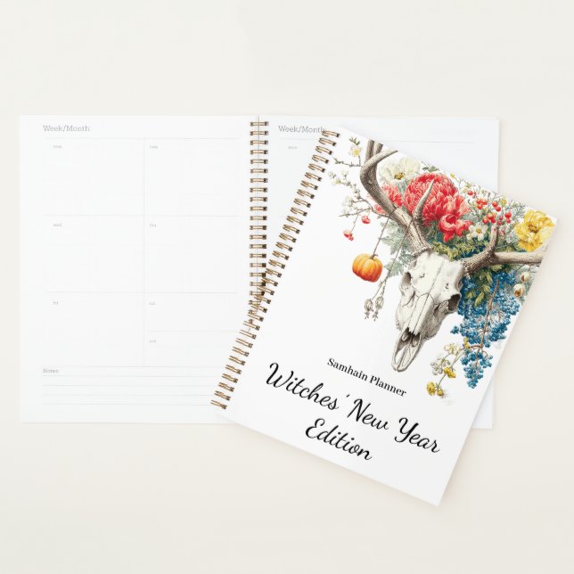 Agenda Temporadas místicas | Samhain Grimoire Libro de la (Demostración)