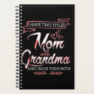 Agenda Tengo dos títulos, mamá, regalo del día de la madr