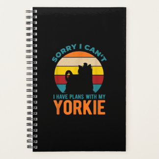 Agenda Tengo Planes Con My Yorkshire Terrier Yorkie