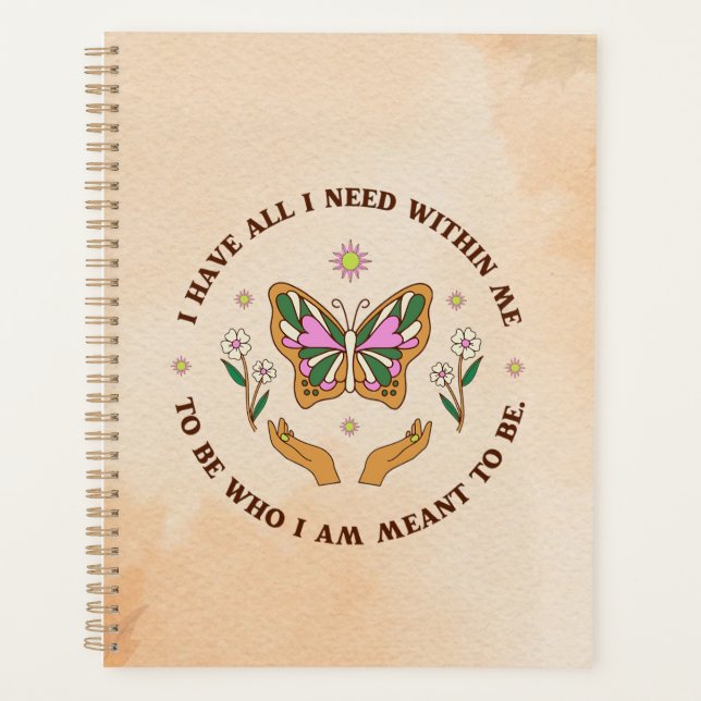 Agenda Tengo Todo (Anverso)