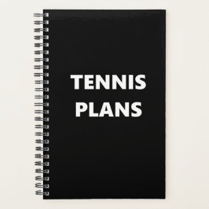 Agenda Tenis Planner Planes deportivos