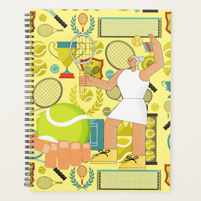 Agenda Tenista femenina (Anverso)