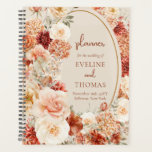 Agenda Teracotta de color agua moderna burdeos ruborgoña<br><div class="desc">Prepárate para pasar por encima de este moderno diseño de planner floral de terracota burdeos color agua que es pura perfección de diseño de papelería boda! La combinación de terracota, borgoña y tonos ondulados crea una armoniosa tela, ideal para organizar el gran día con estilo. Este impresionante planificador es como...</div>