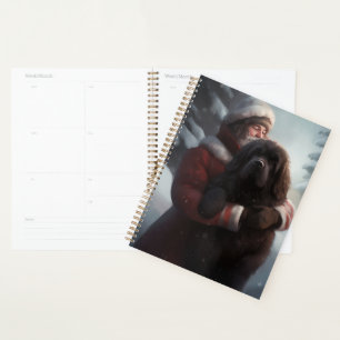 Agenda Terranova con Santa Claus Navideño Festivo