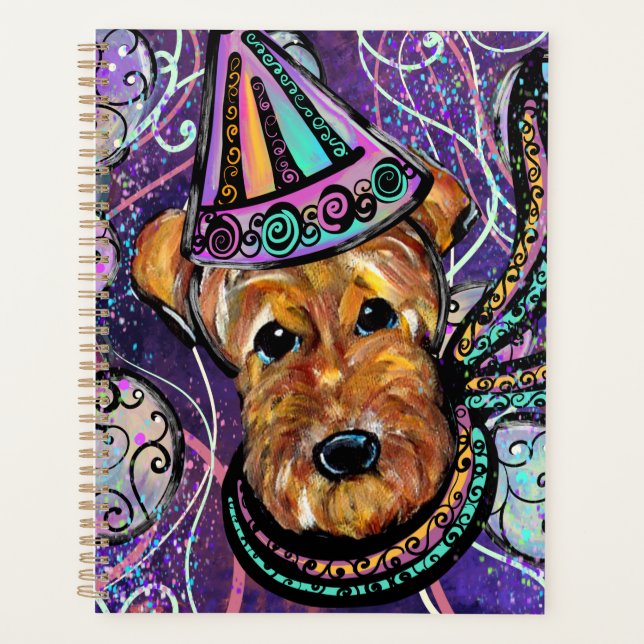 AGENDA  TERRIER AIREDALE     (Anverso)