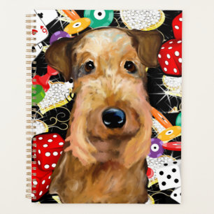 AGENDA TERRIER AIREDALE       
