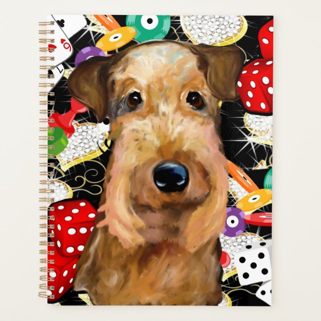 AGENDA TERRIER AIREDALE        (Anverso)