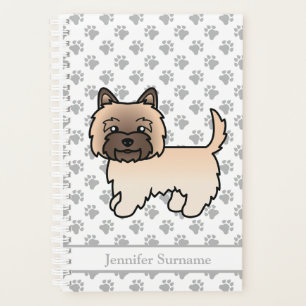 Agenda Terrier Wheaten Cairn Perro de Dibujos Animados Li