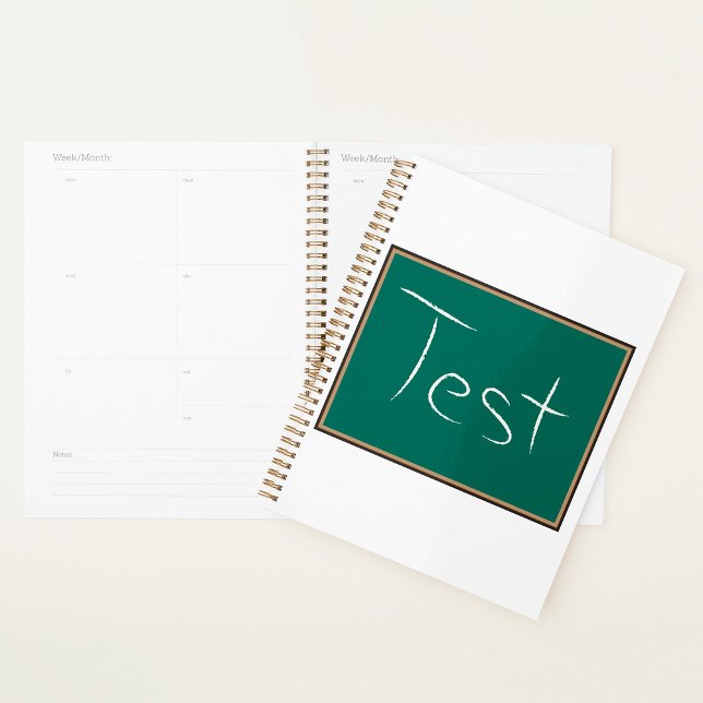 Agenda Test Chalkboard School Classroom (Subido por el creador)