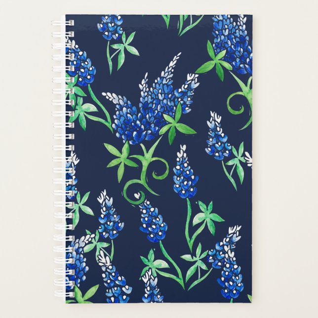Agenda Texas Bluebonnets Texan State Flower Bluebonnet (Anverso)