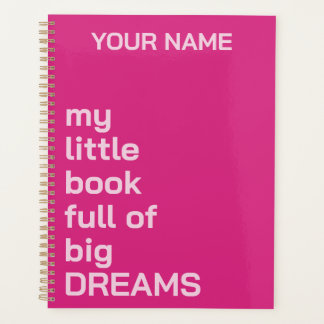AGENDA TEXTO DE NOMBRE PERSONALIZADO SIMPLE DIARIO ELEGAN