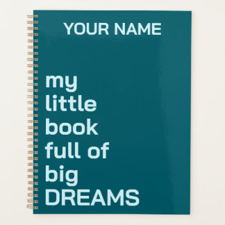 AGENDA TEXTO DE NOMBRE PERSONALIZADO SIMPLE DIARIO ELEGAN