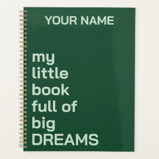 AGENDA TEXTO DE NOMBRE PERSONALIZADO SIMPLE DIARIO ELEGAN